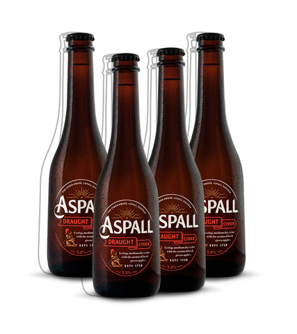 Four Pack Sidra Aspall Draught 330 ml